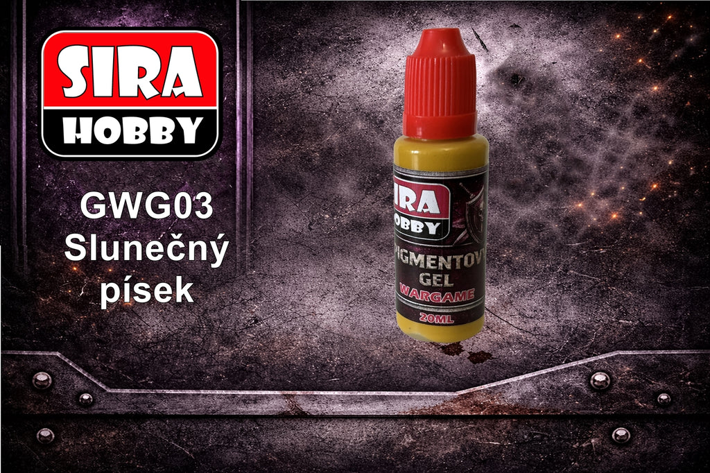 Sira Hobby pigment gels