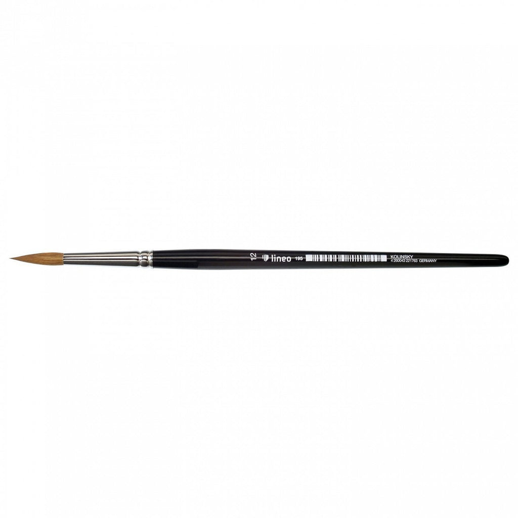 Lineo 195 Kolinsky Brush – Natural Kolinsky Sable